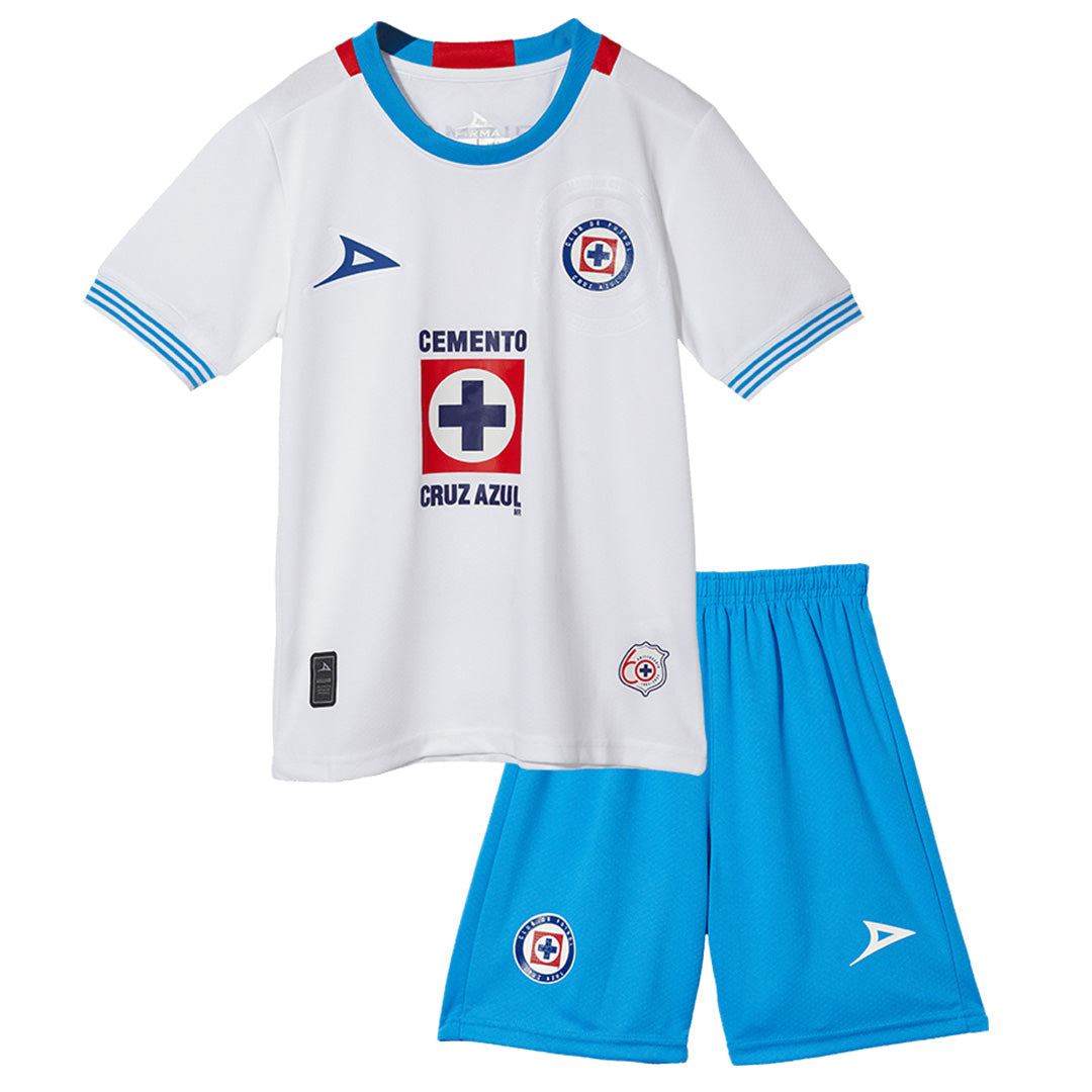 Kids Kit Cruz Azul Visitante 2024/2025