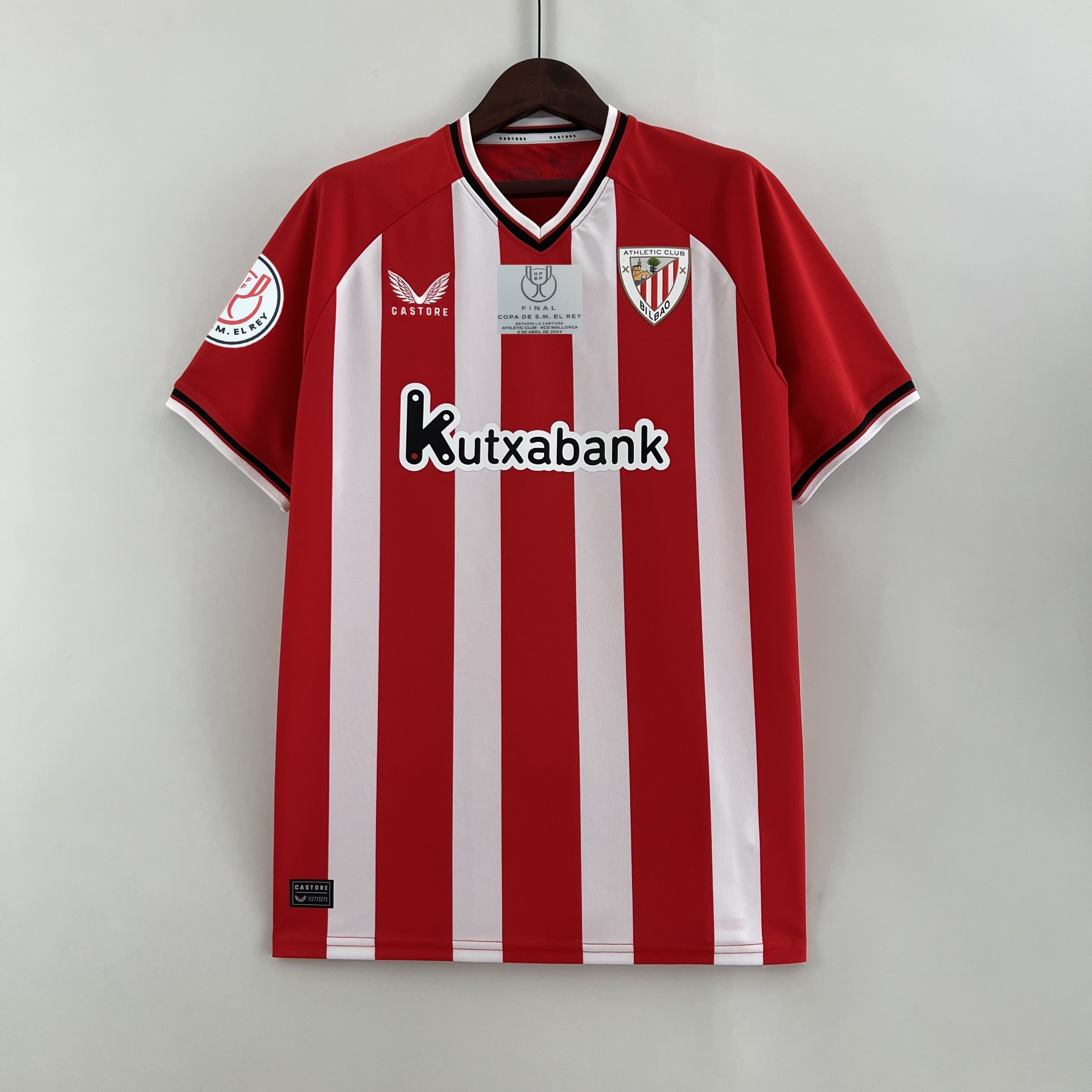 CAMISETA ATHLETIC BILBAO I EDICIÓN LIMITADA FINAL COPA DEL REY 2024 HOMBRE - Vitrine Futebolística
