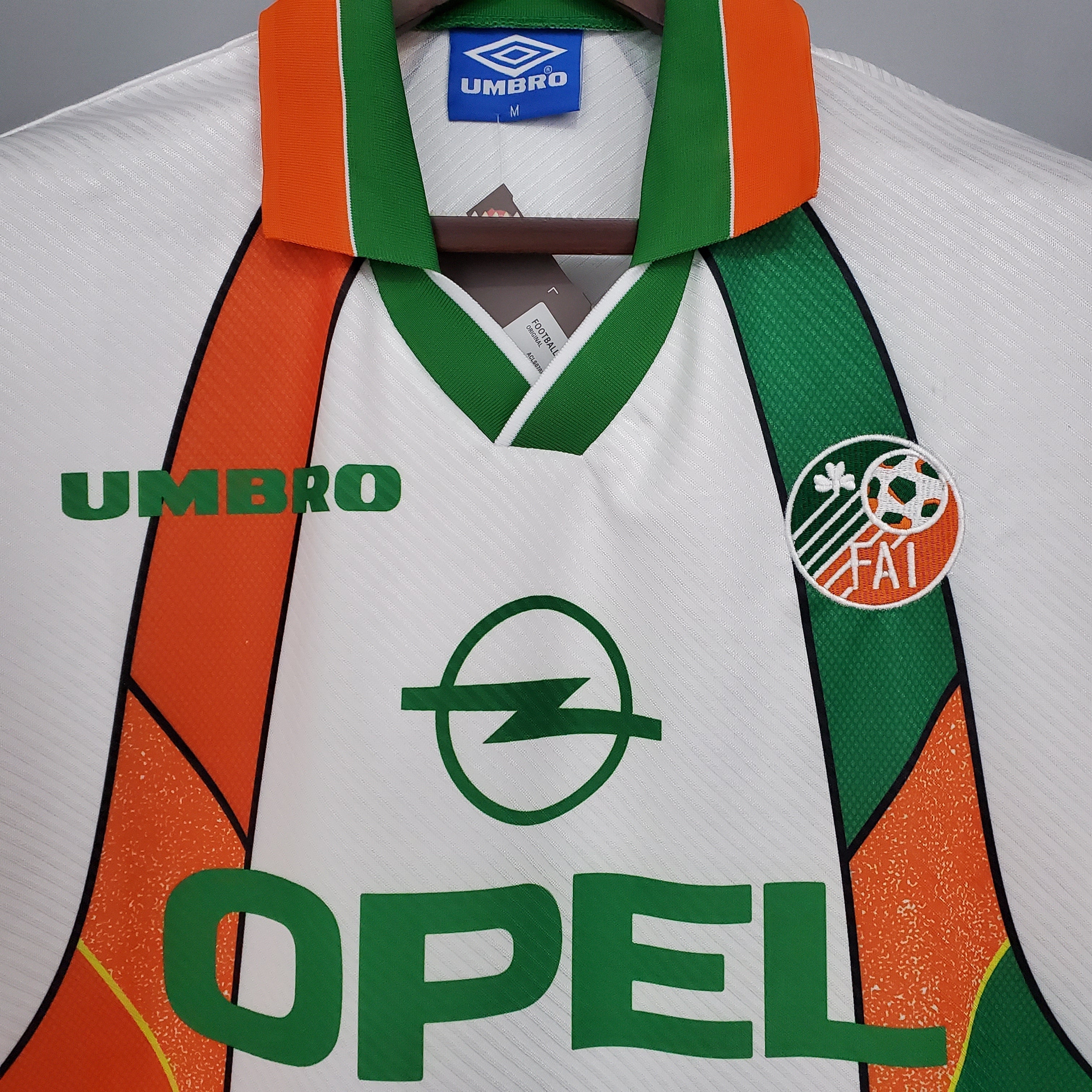 IRLANDA III 94/96 HOMBRE (RETRO) - Vitrine Futebolística