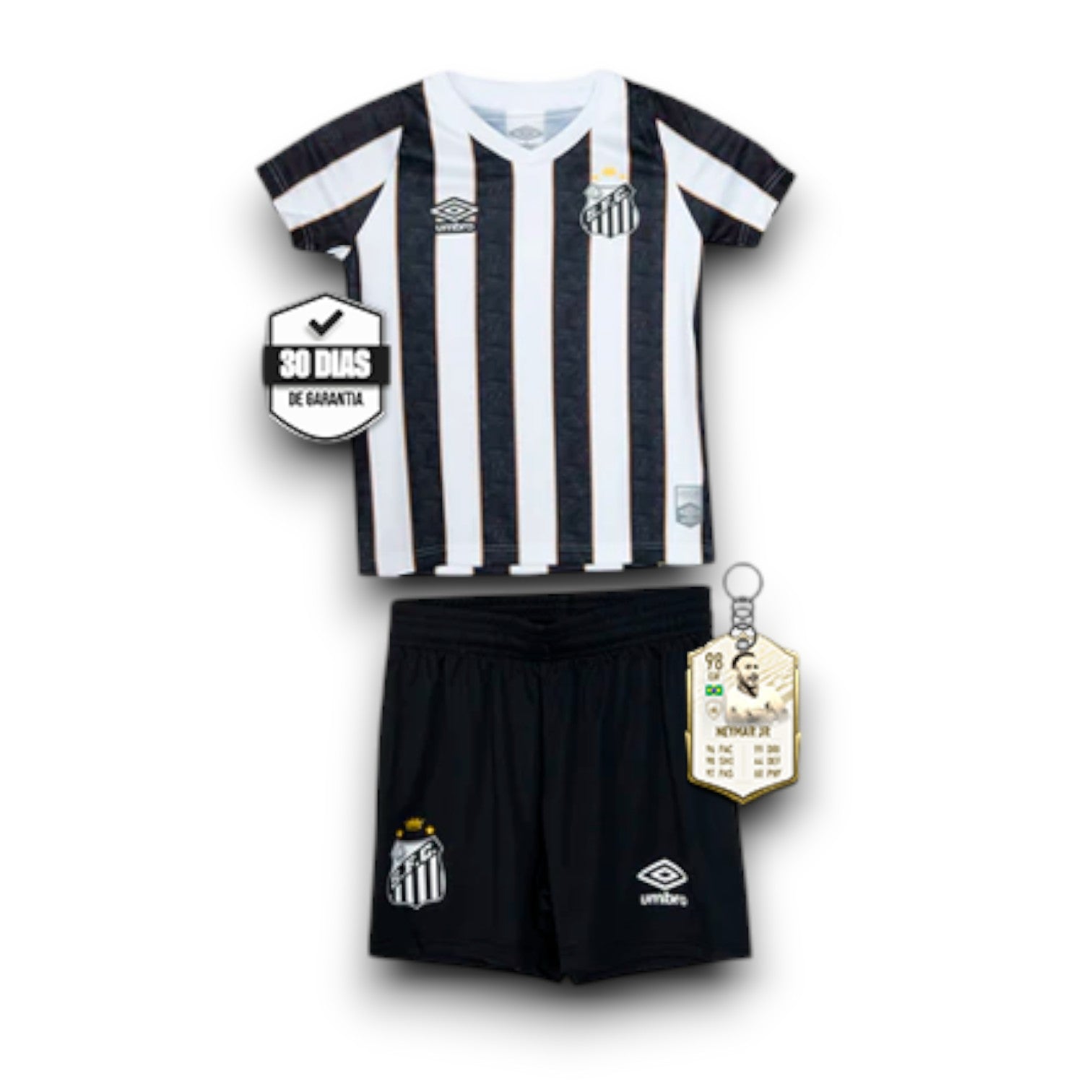 Kit Infantil Santos Visitante 2024/2025