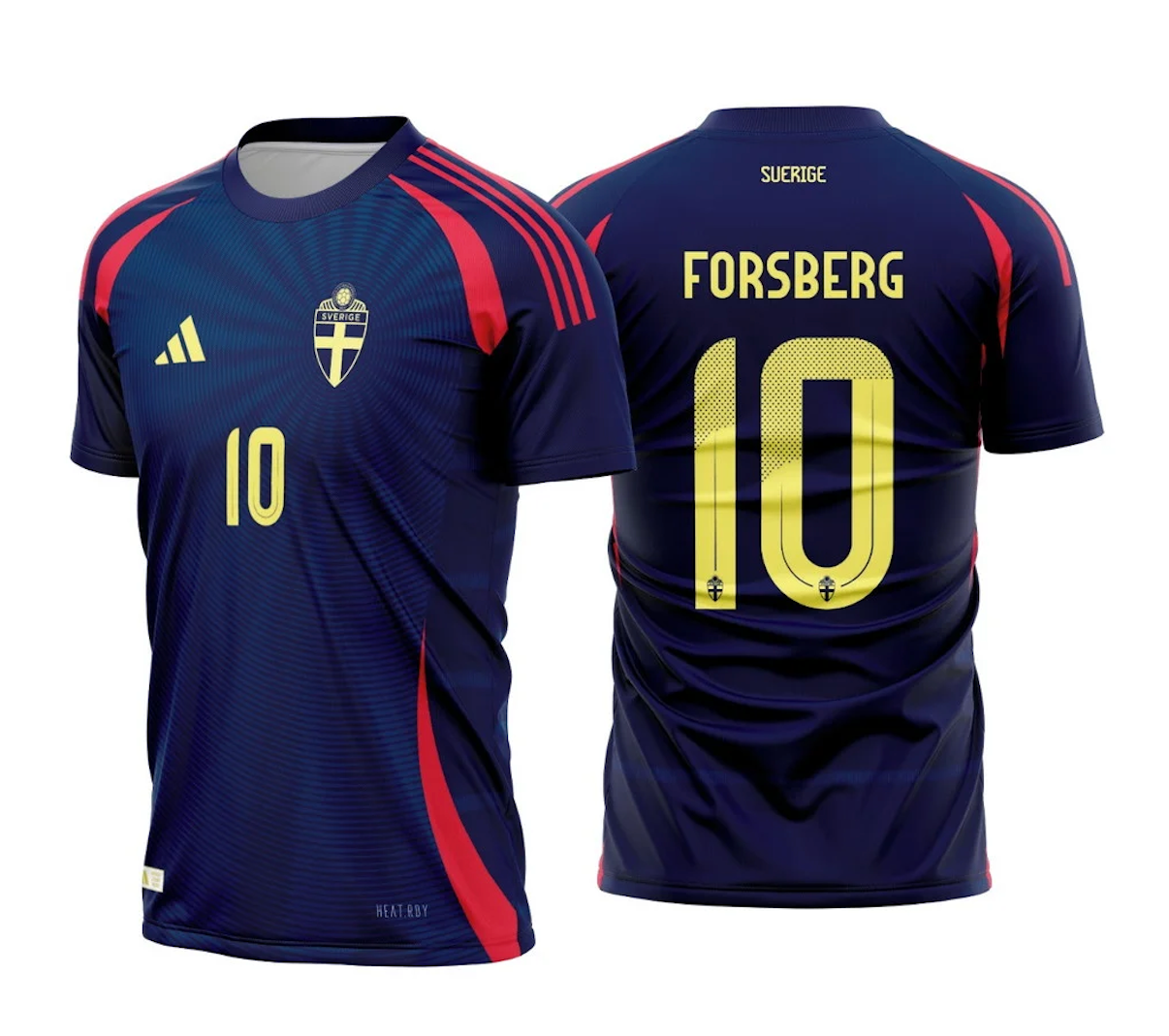 #10 Fosberg Sweden Visitante Camiseta 2024/2025