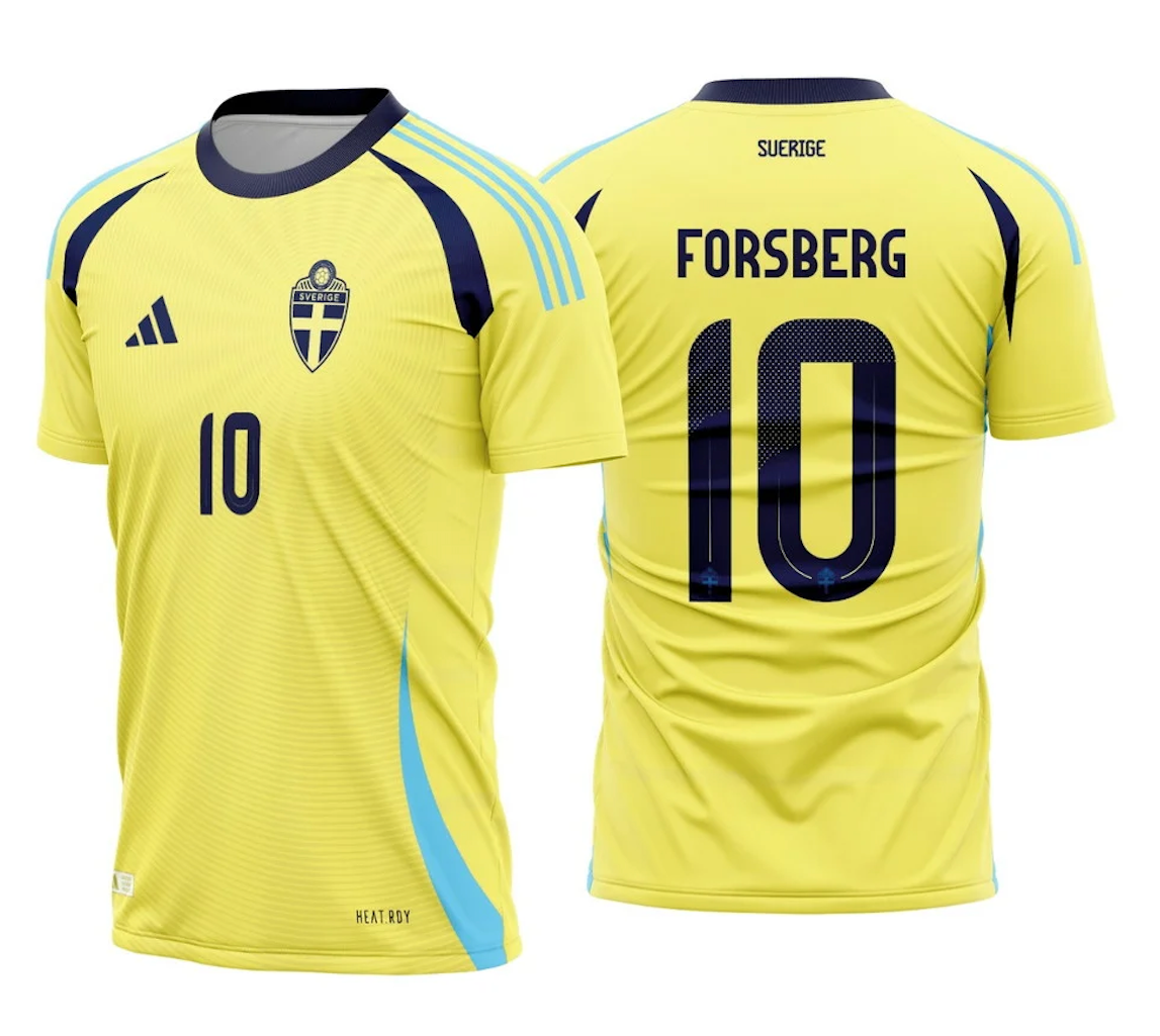 #10 Fosberg Sweden Titular Camiseta 2024/2025