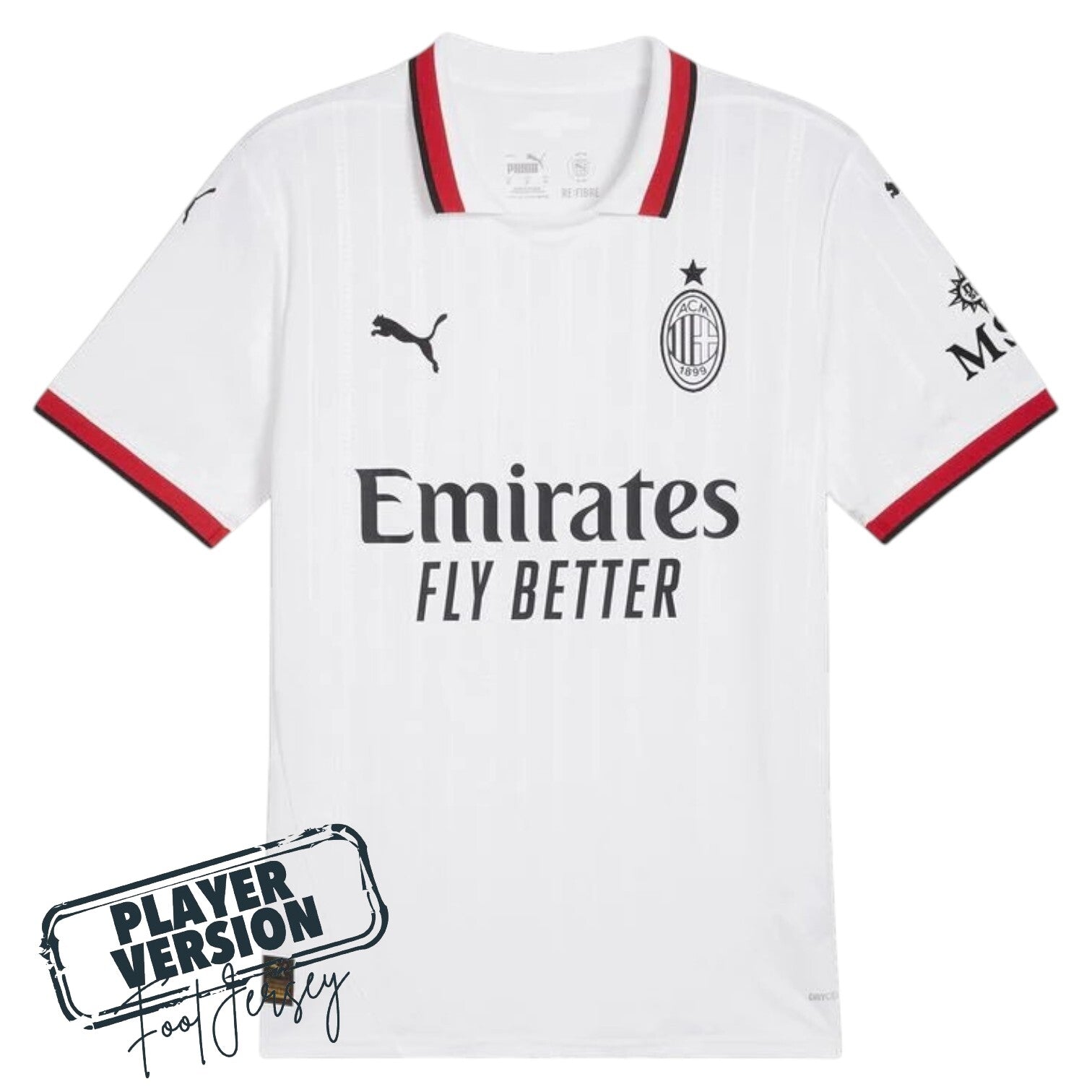 AC Milan Jugador Visitante Camiseta 2024/2025