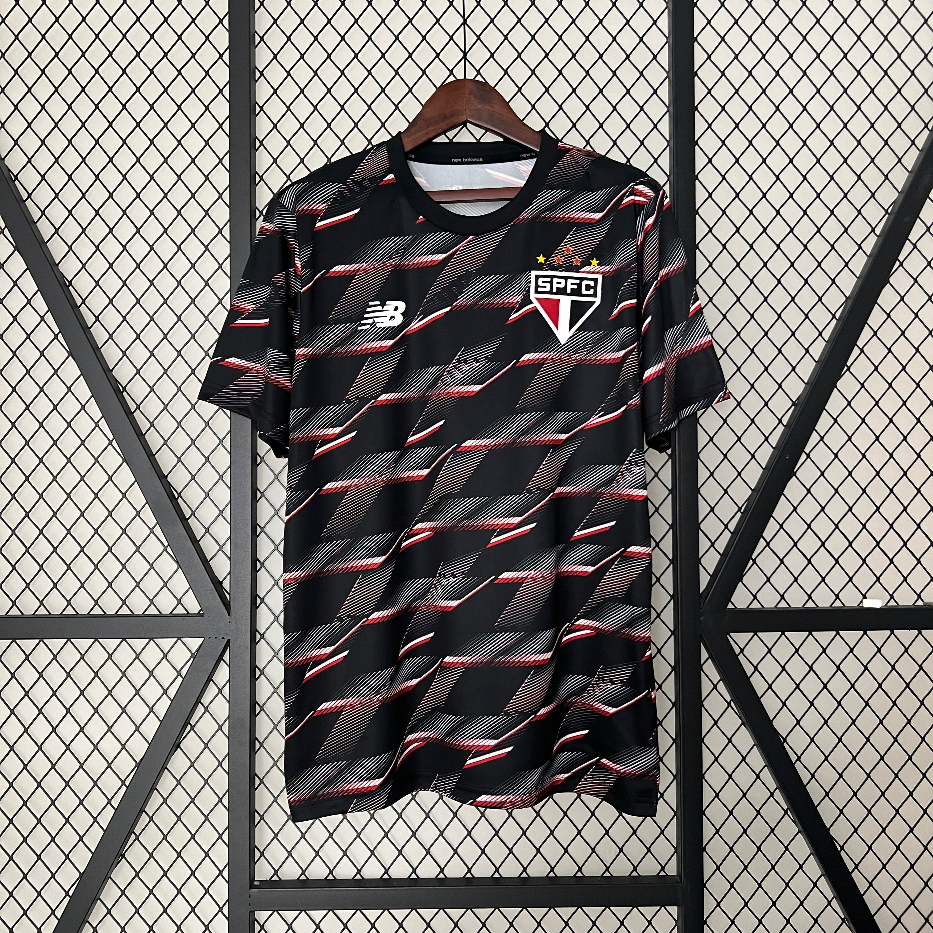 CAMISETA SÃO PAULO CALENTAMIENTO I 24/25 HOMBRE - Vitrine Futebolística