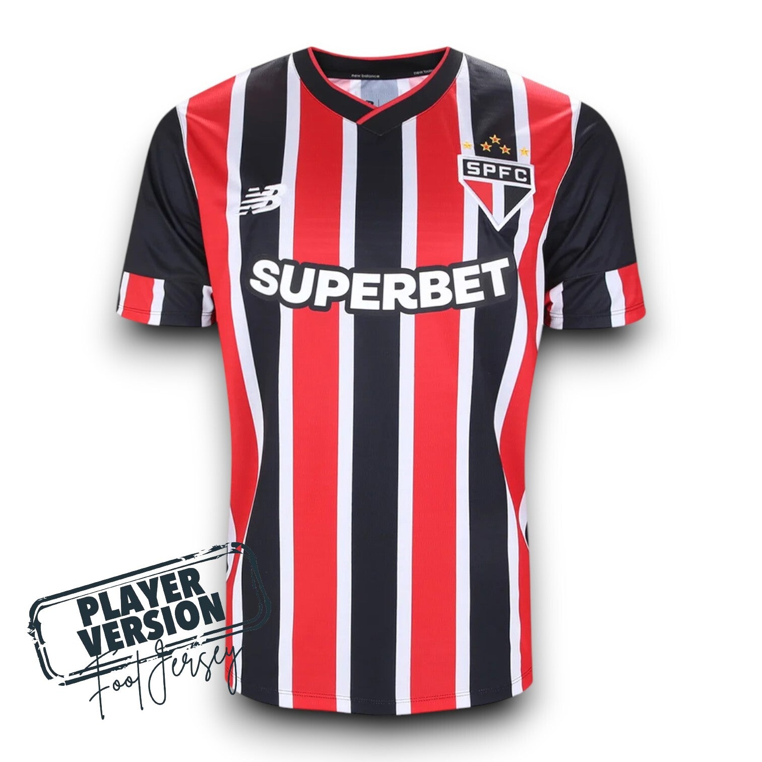 São Paulo Jugador Camiseta Visitante 2024/2025