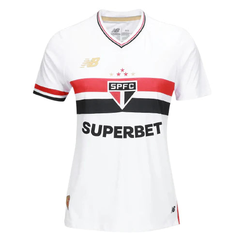 Camiseta São Paulo 25/26 I Casa - Femenina