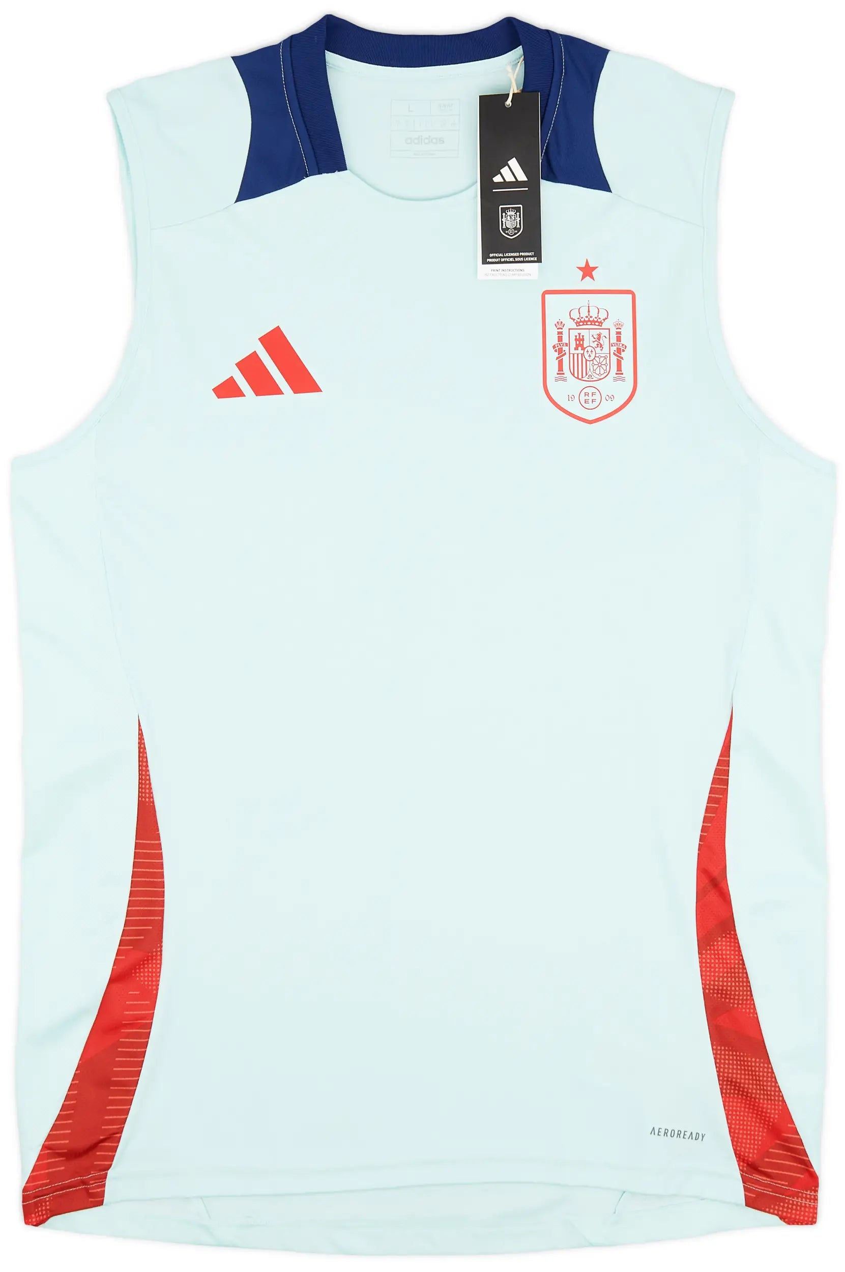 Camiseta Sin Mangas De Entrenamiento España 24/25 Hombre