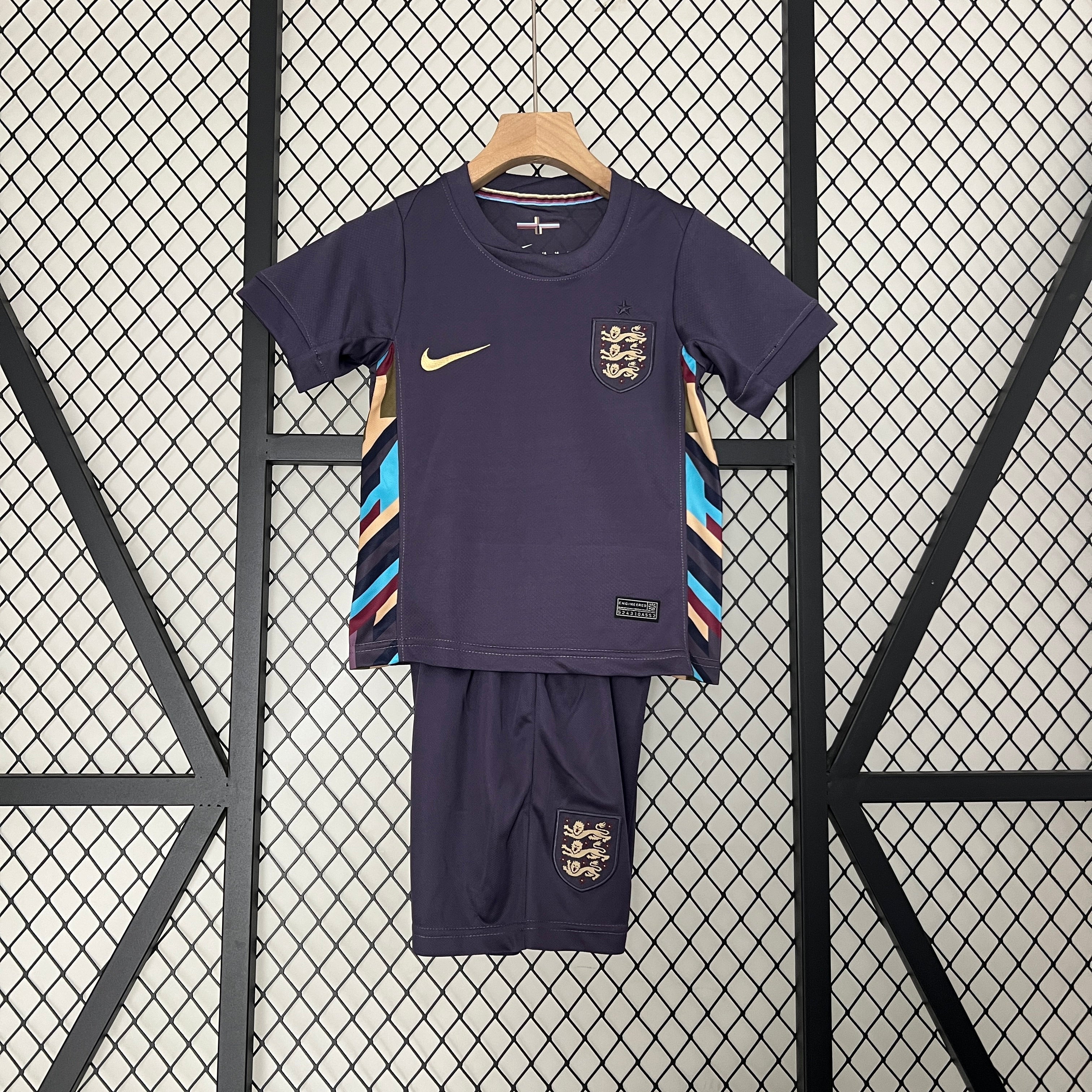 CAMISETA INGLATERRA III EURO 2024 CONJUNTO INFANTIL - Vitrine Futebolística