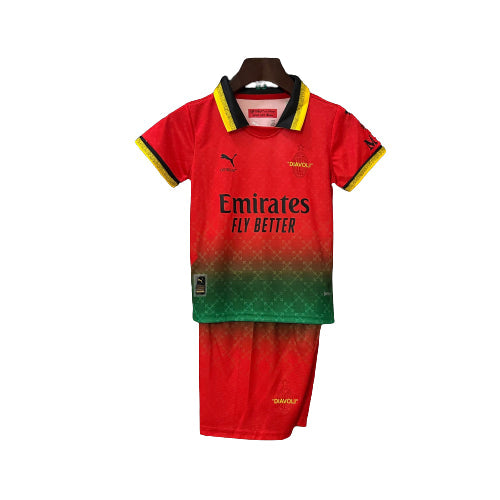 Conjunto Infantil - AC Milan 25/26 Edición Especial - Rojo