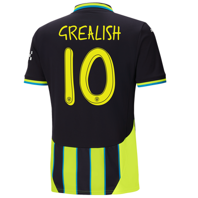 #10 Grealish Manchester City Visitante Camiseta 2024/2025