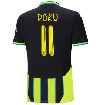 #11 Doku Manchester City Visitante Camiseta 2024/2025