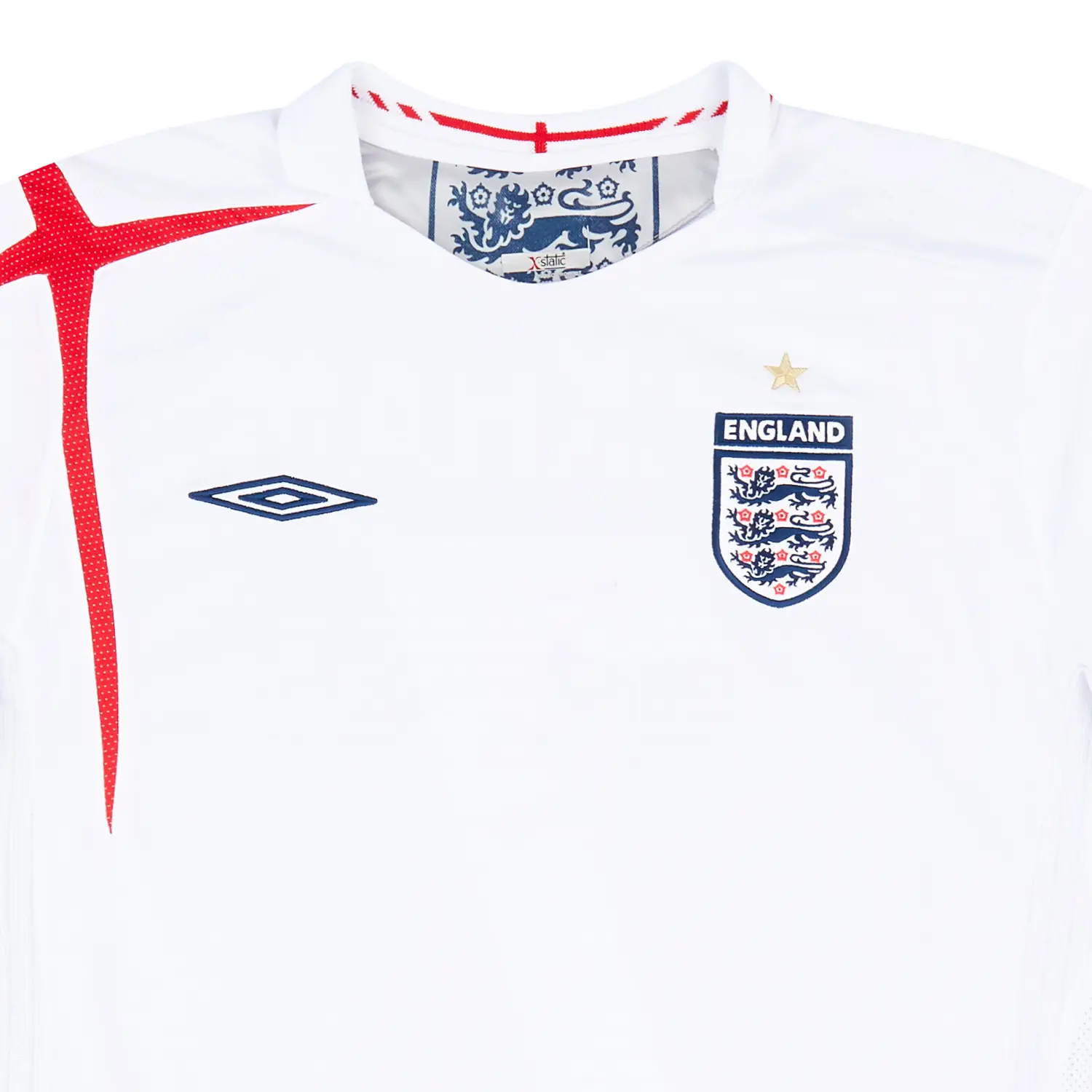 CAMISETA INGLATERRA 2006 HOMBRE (RETRO) - Vitrine Futebolística