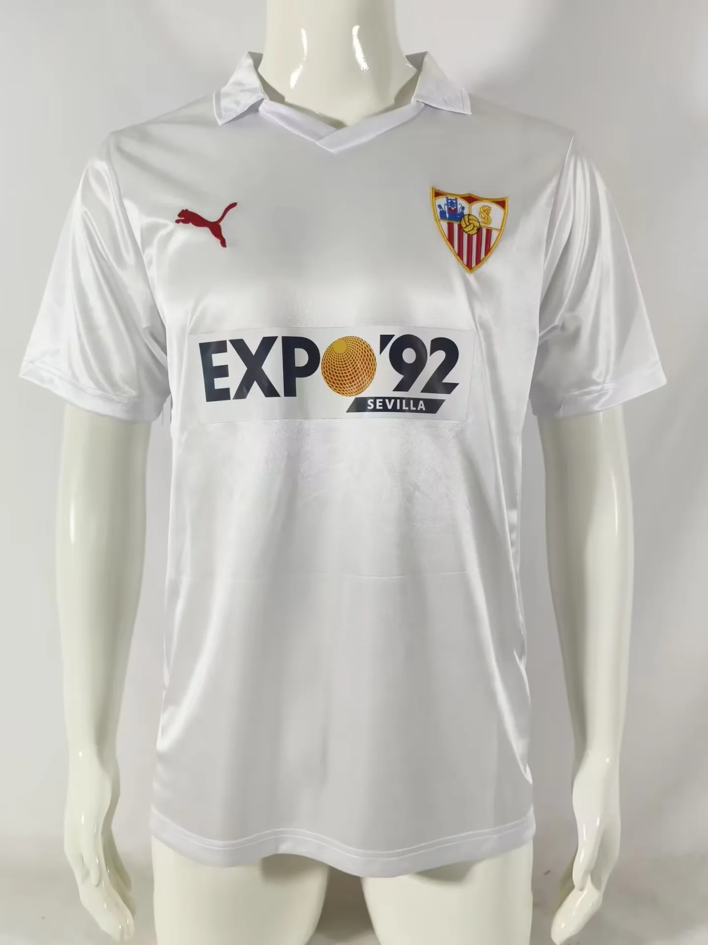 Camiseta Sevilla I 87/90 Hombre (Retro)