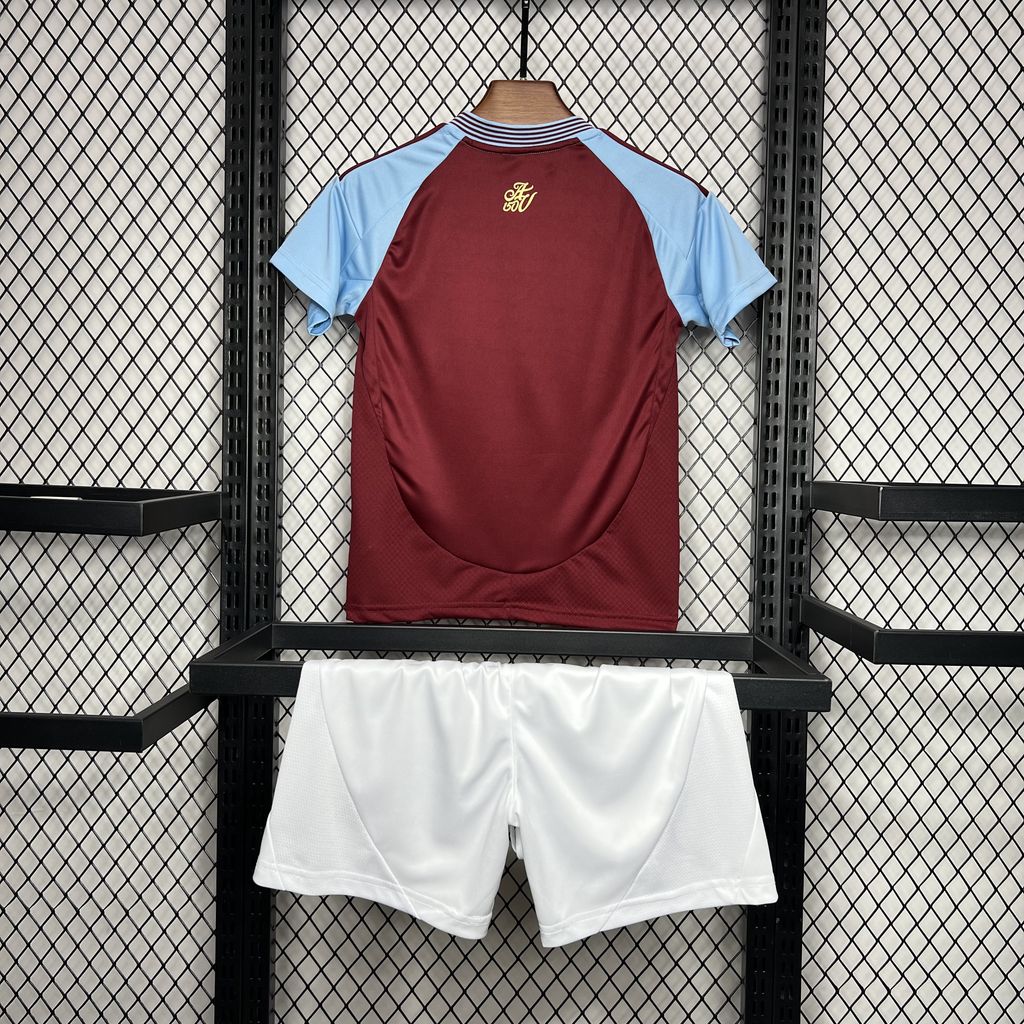 Kids Aston Villa Titular Kit 2024/2025