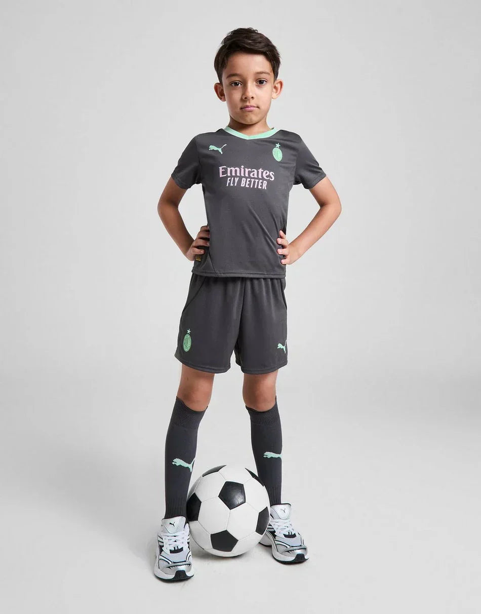 Kids AC Milan Tercera Kit 2024/2025