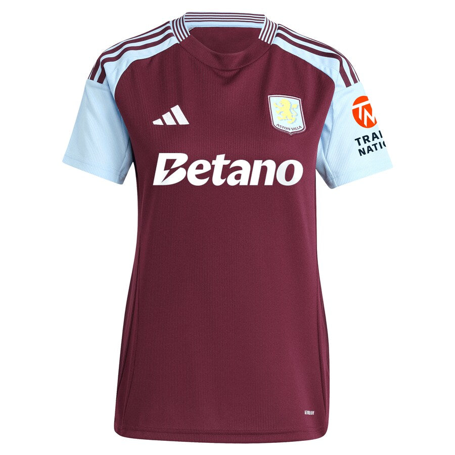 Aston Villa Titular Camiseta 2024/2025 - Mujer