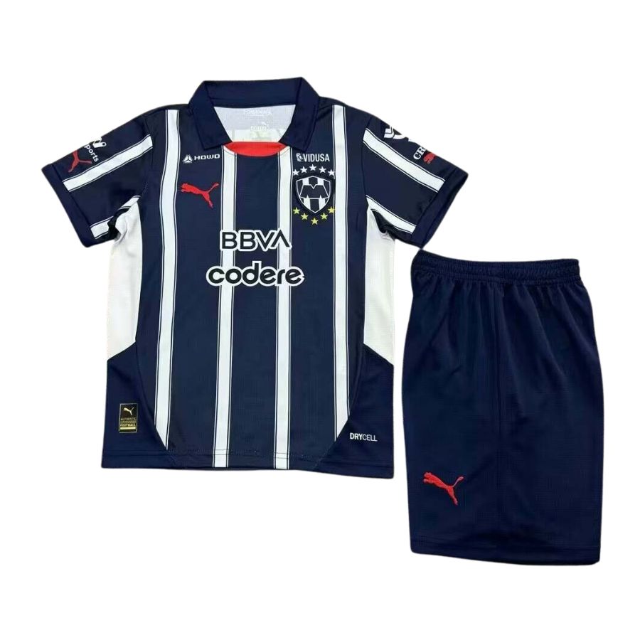 Niños KIT Monterrey Camiseta Local 2024/25