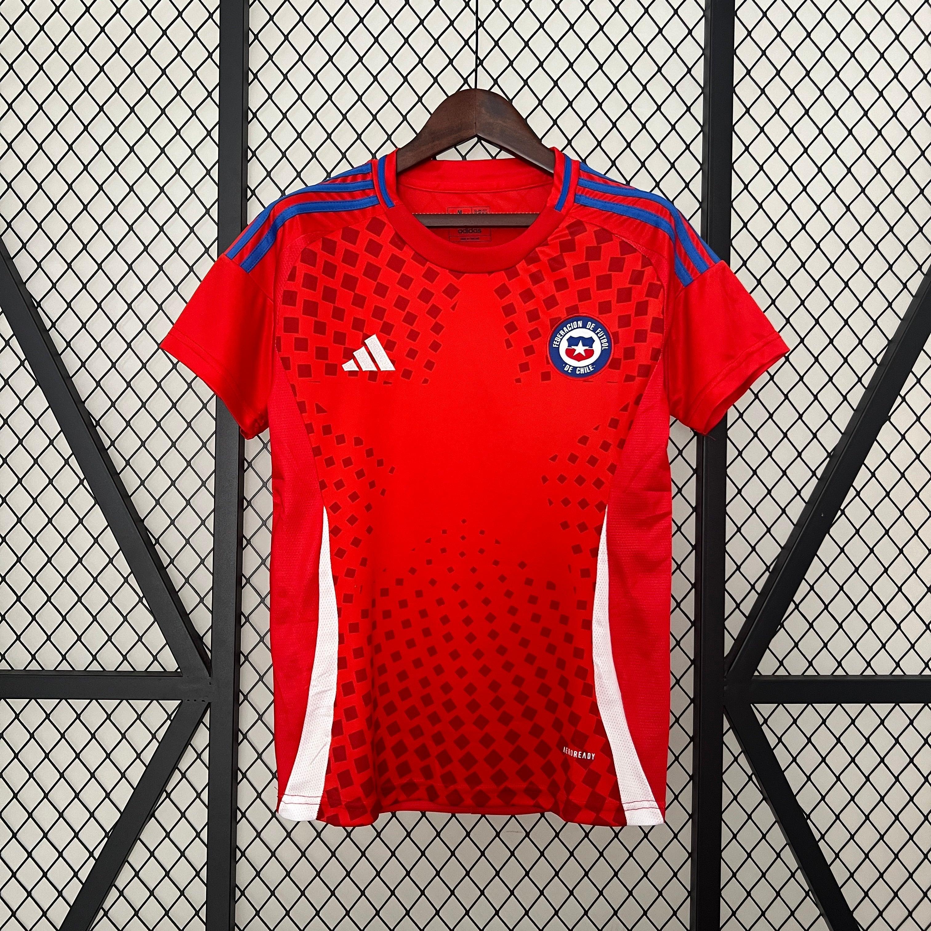 CAMISETA CHILE I COPA AMÉRICA 2024 MUJER - Vitrine Futebolística
