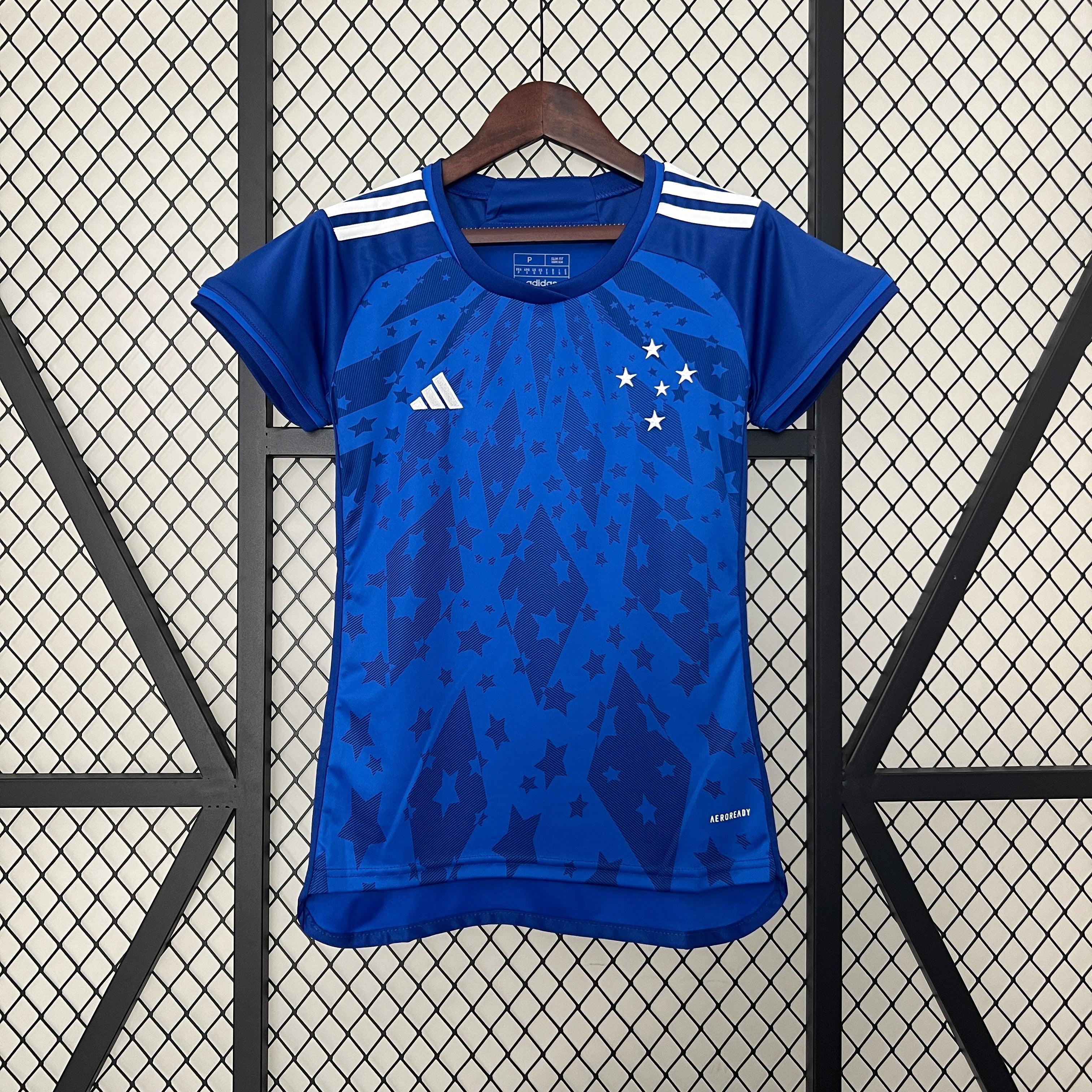 CAMISETA CRUZEIRO I 2425 MUJER - Vitrine Futebolística