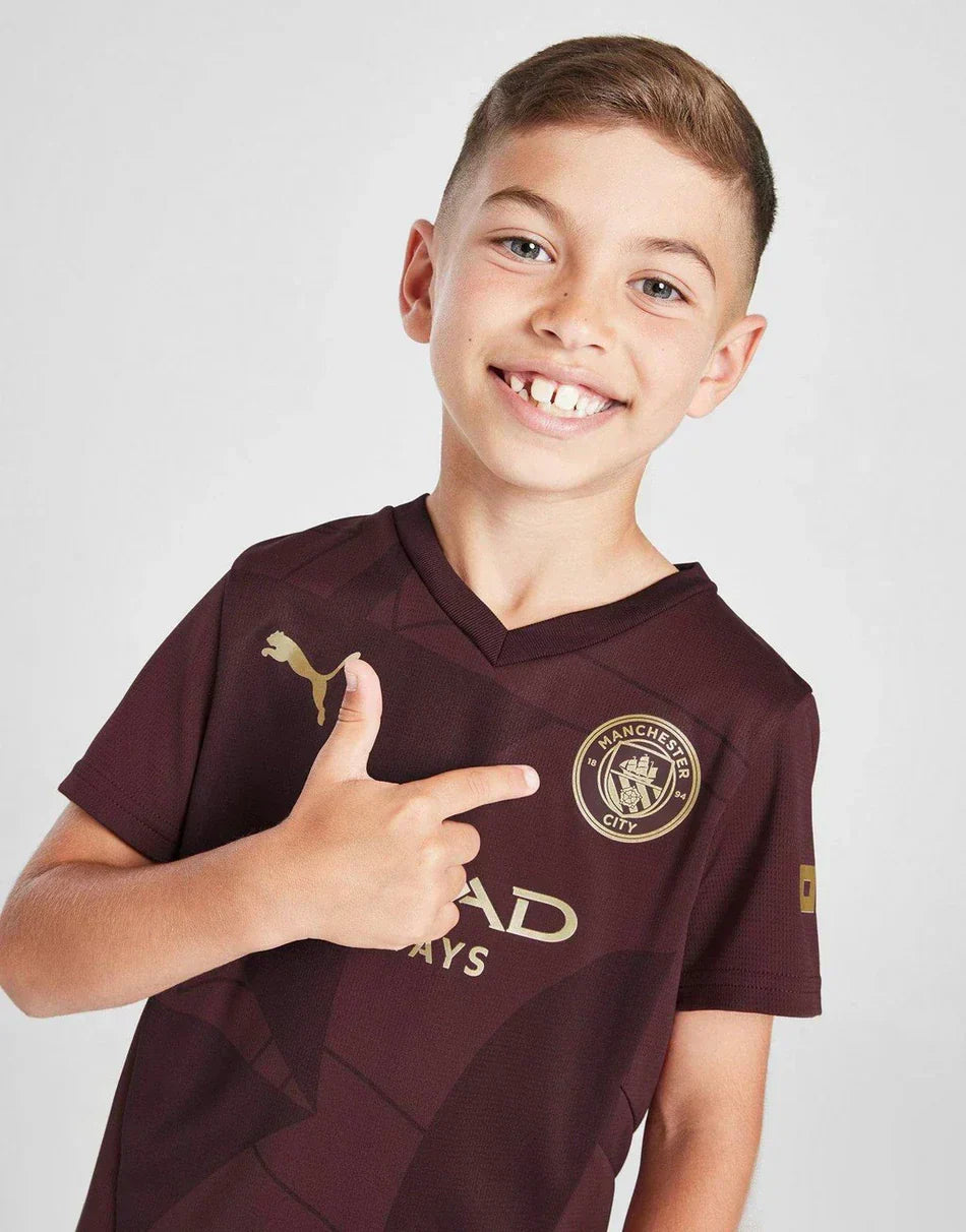 Kids Manchester City Tercera Kit 2024/2025
