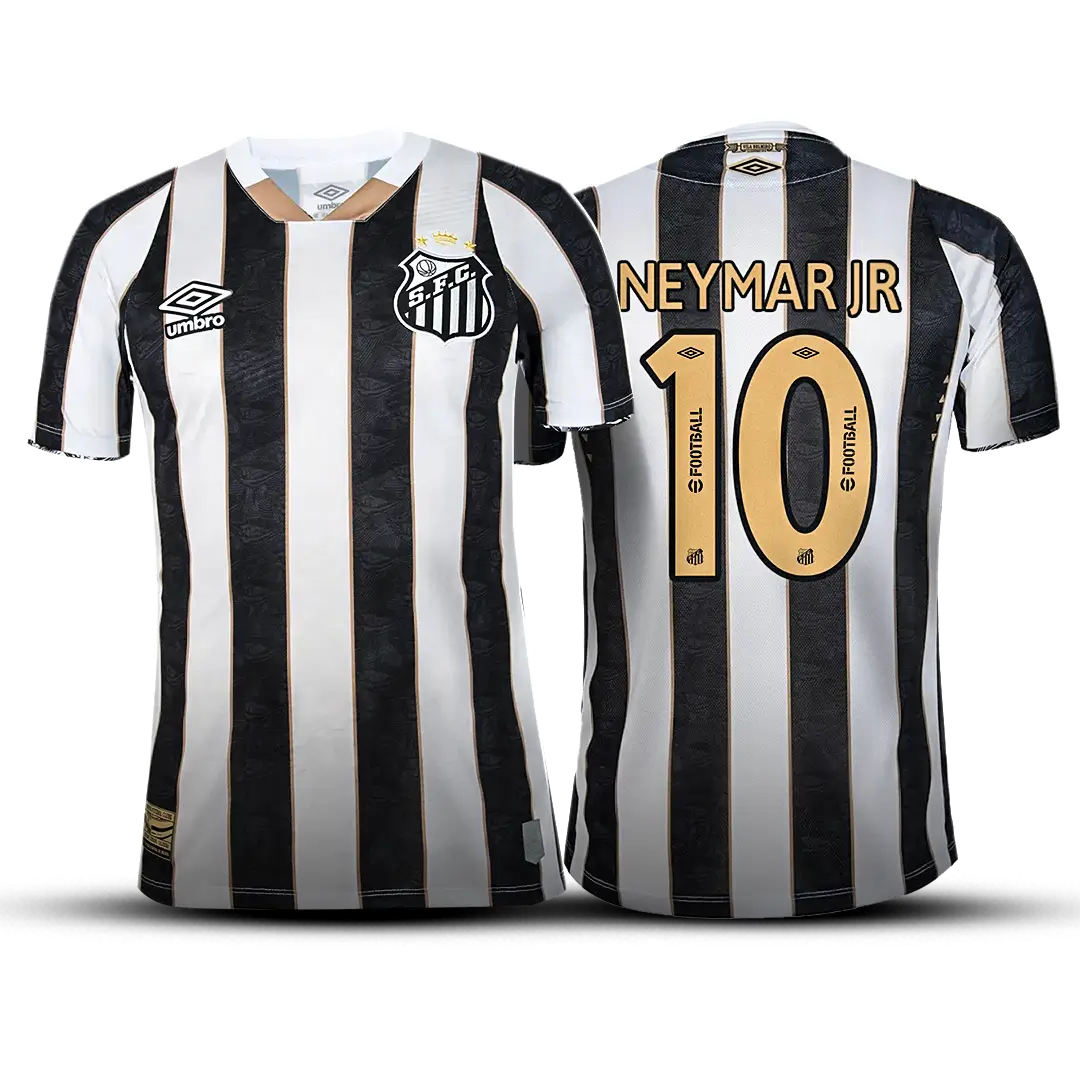 Santos Visitante Camiseta 2024/2025 - Neymar #10