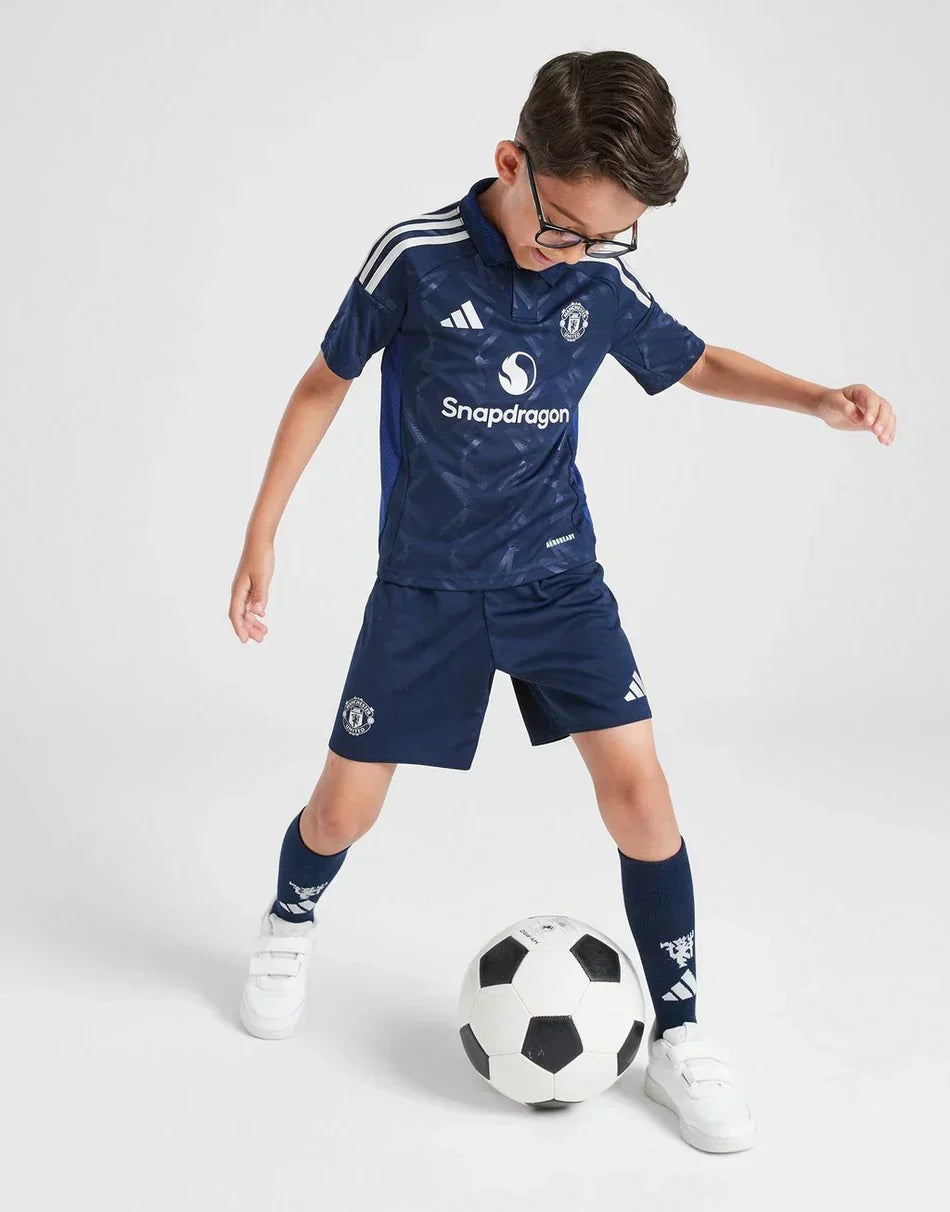 Kids Manchester United Visitante Kit 2024/2025