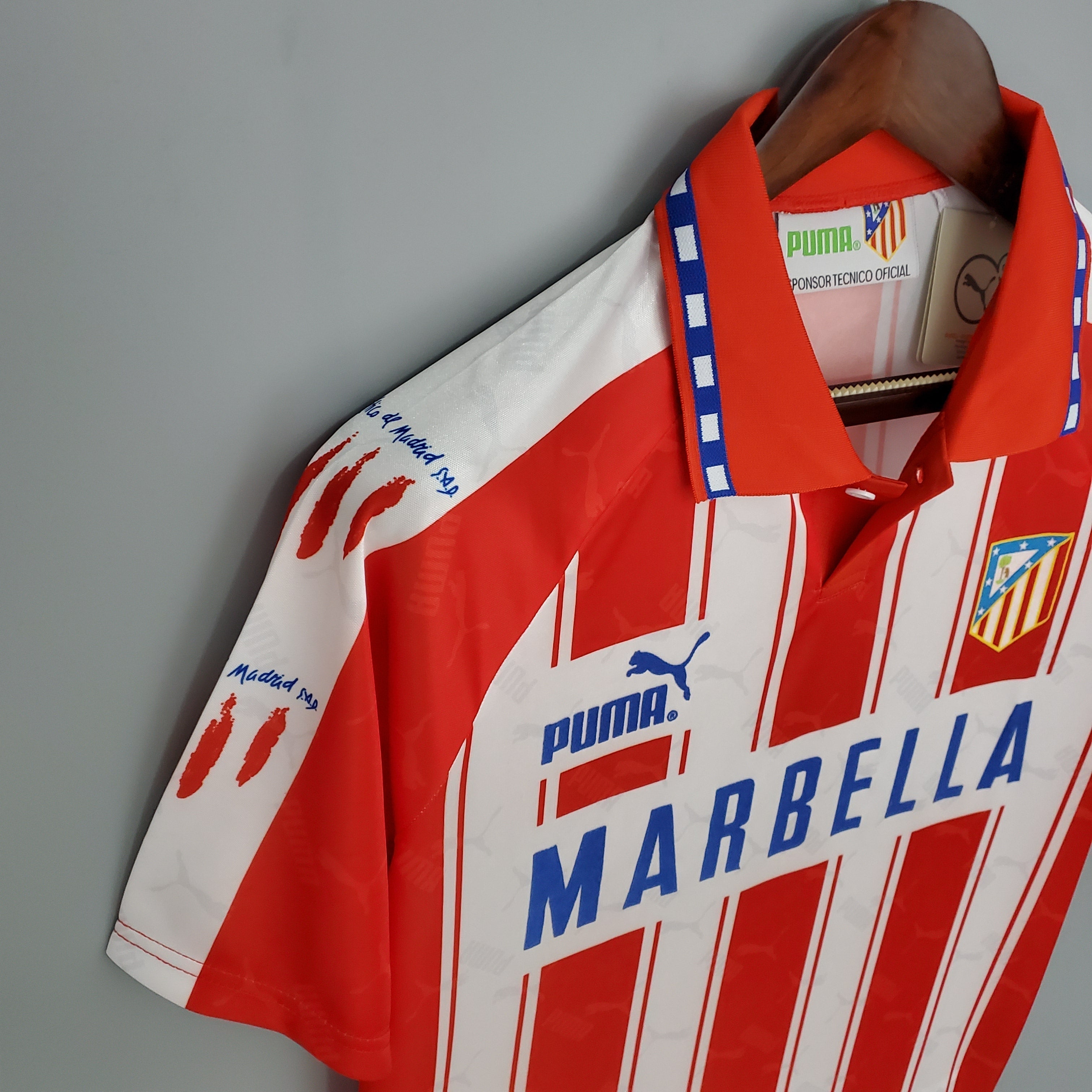 ATLÉTICO DE MADRID I 94/95 HOMBRE (RETRO) - Vitrine Futebolística