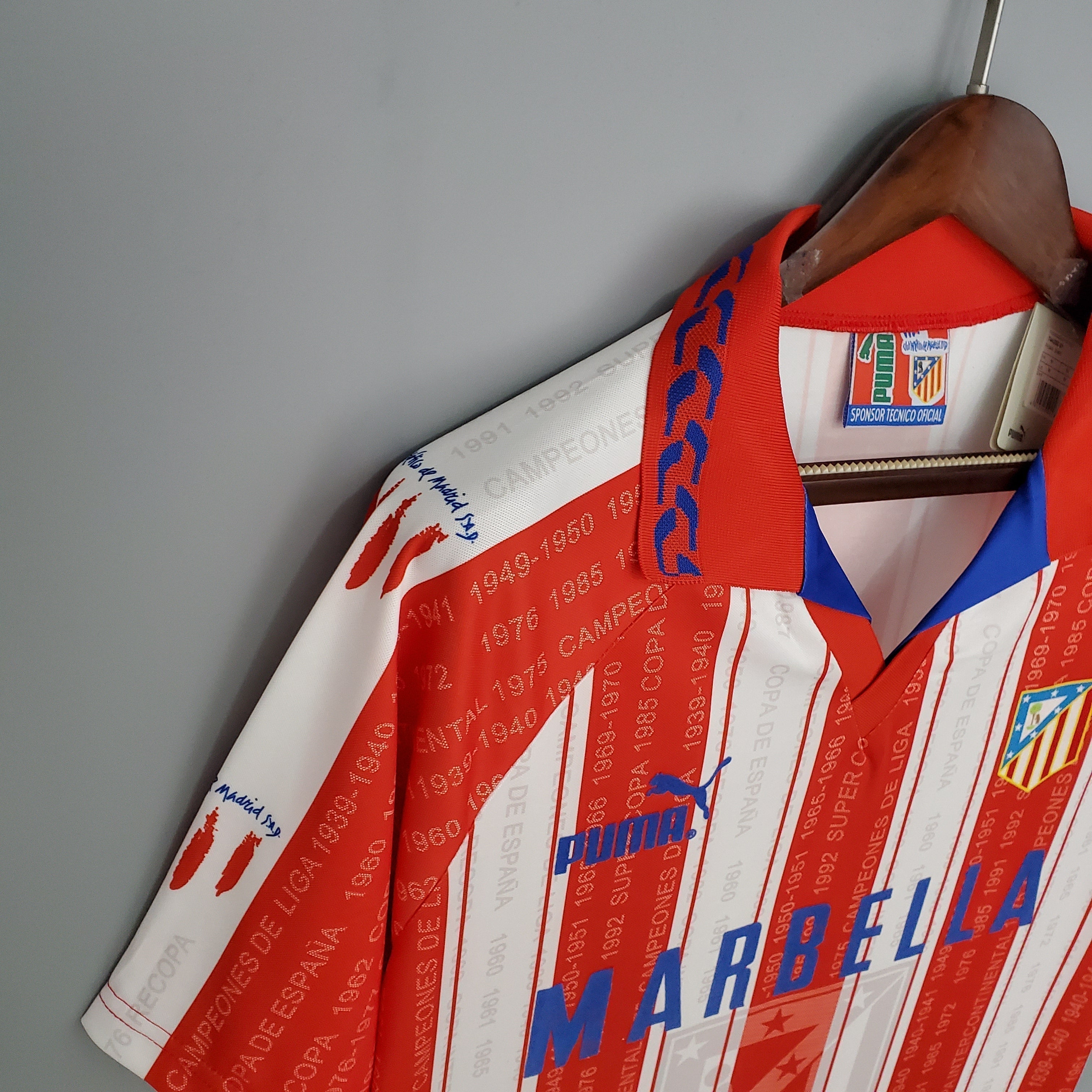 ATLÉTICO DE MADRID I 95/96 HOMBRE (RETRO) - Vitrine Futebolística