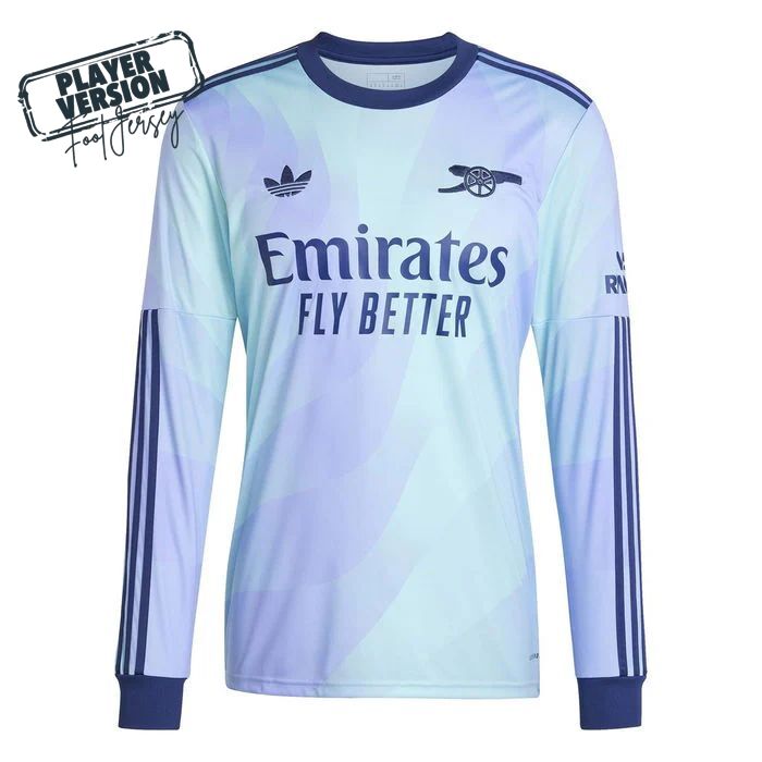 Arsenal Jugador Tercera Camiseta 2024/2025 Long Sleeve