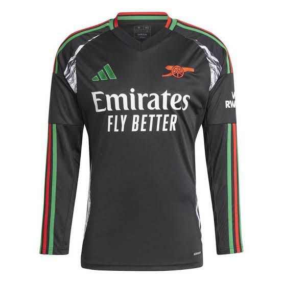 Arsenal Visitante Camiseta 2024/2025 Long Sleeve