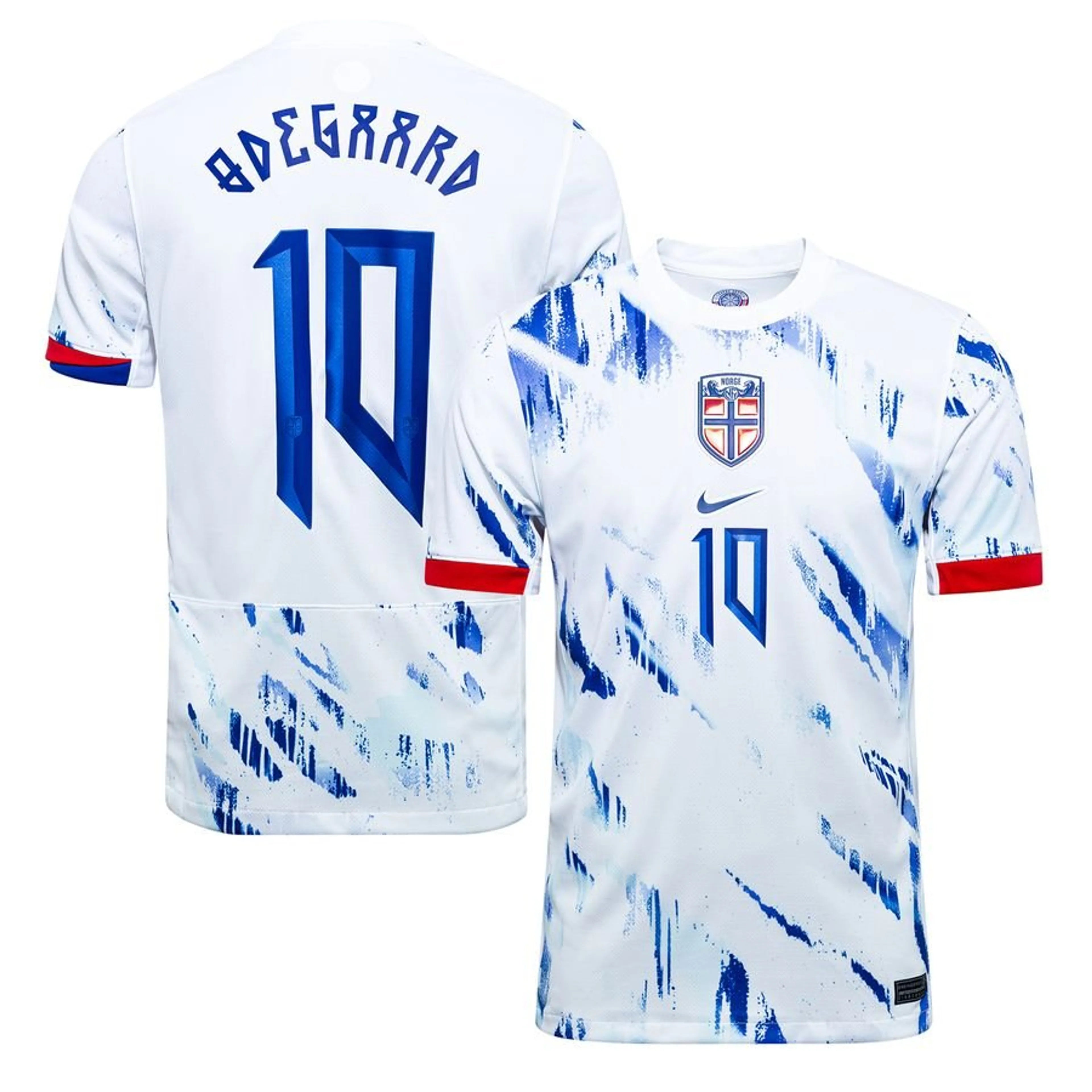 #10 Ødegaard Norway Visitante Camiseta 2024/2025