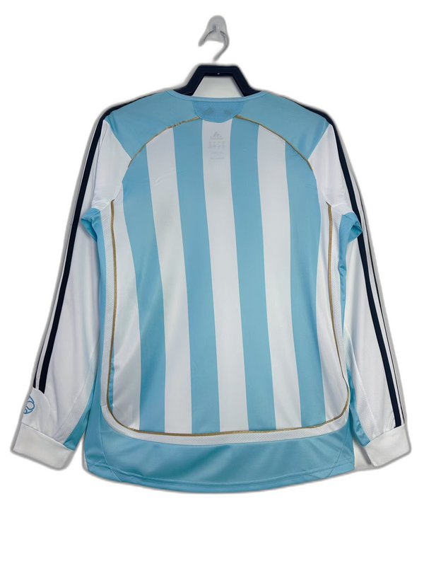 Camiseta Argentina 06/07 I Casa - Manga Larga Versión Retro