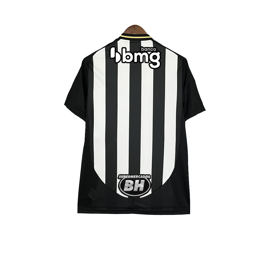 Camiseta Atlético Mineiro 25/26 I Casa - Todos los Patrocinios - Versión Aficionado