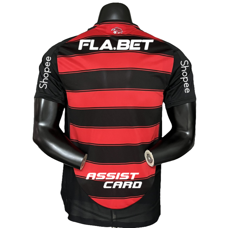 Camiseta Flamengo 25/26 I Casa - Todos los Patrocinios - Versión Jugador