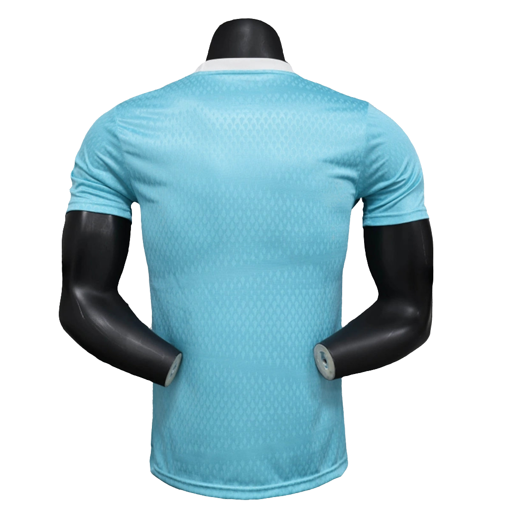 Camiseta Arsenal 25/26 Pre-Juego - Azul Celeste - Versión Jugador