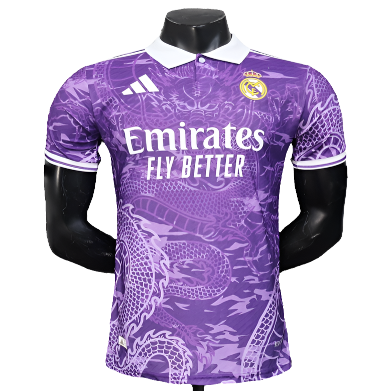 Camiseta Real Madrid 25/26 Edición Especial - Púrpura - Versión Jugador