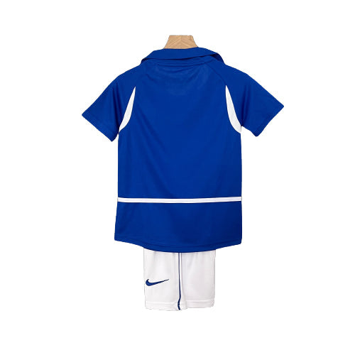 Conjunto Infantil Retrô - Brasil 2002 II Visitante