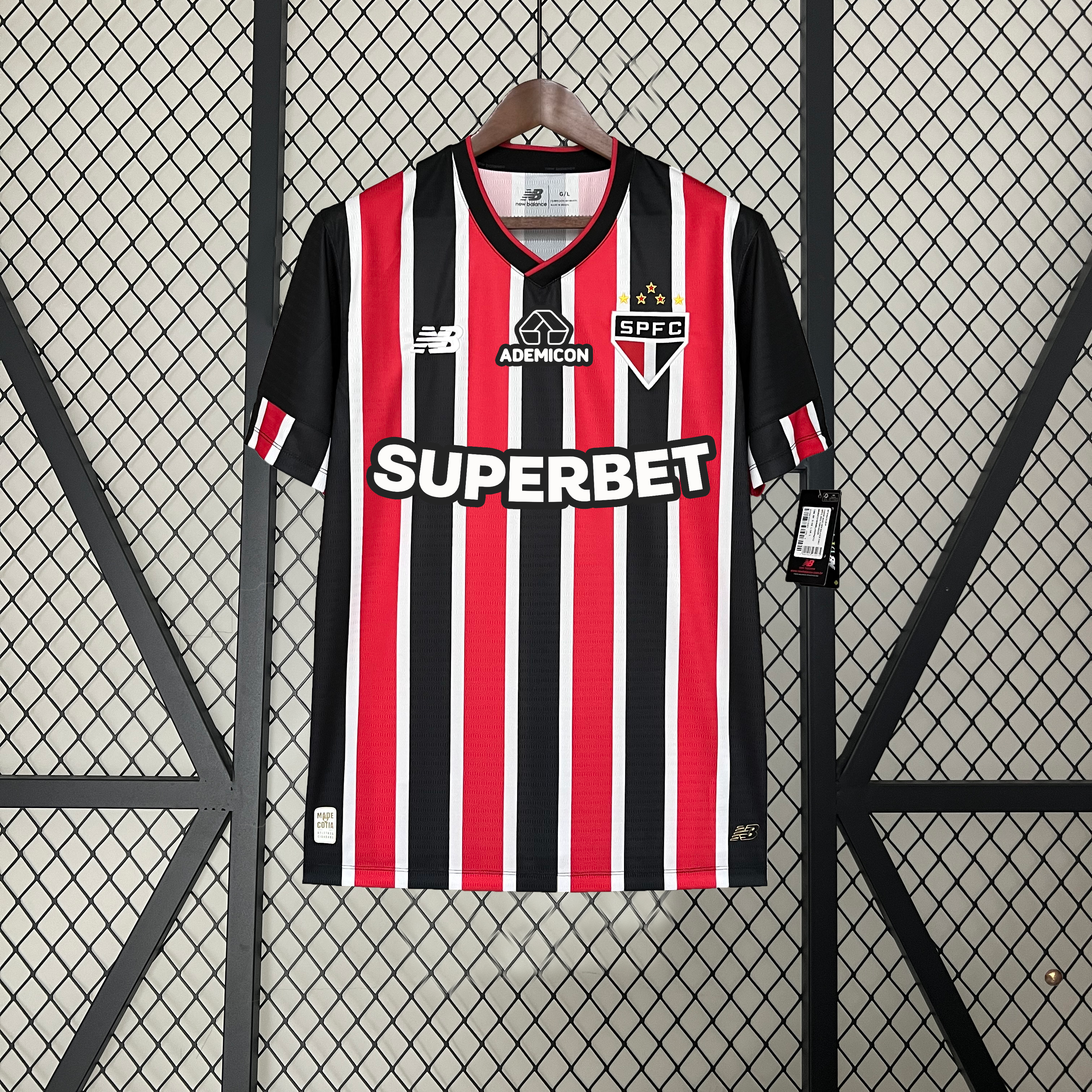 CAMISETA SÃO PAULO III TODOS LOS PATROCINADORES 24/25 HOMBRE - Vitrine Futebolística