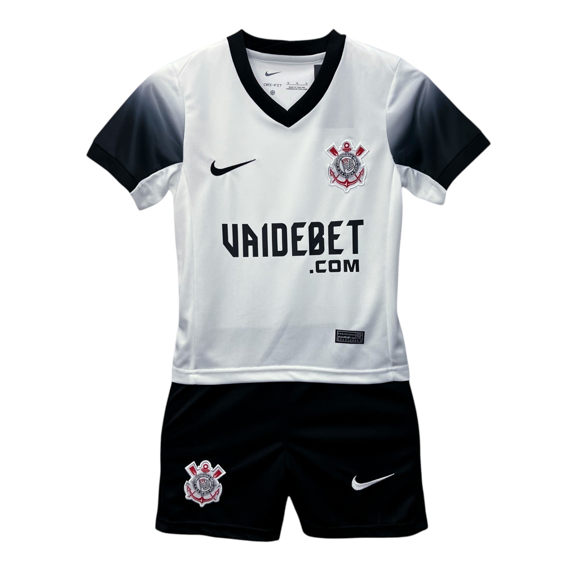 Kids Corinthians Titular Kit 2024/2025