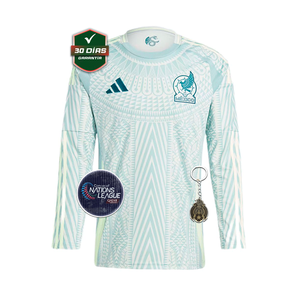Camiseta México Long Sleeve Visitante 2024/2025