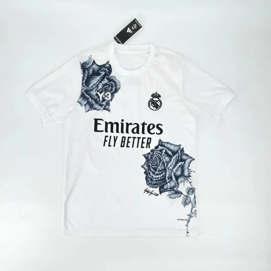 CAMISETA REAL MADRID Y-3 BLANCA 24/25 HOMBRE - Vitrine Futebolística