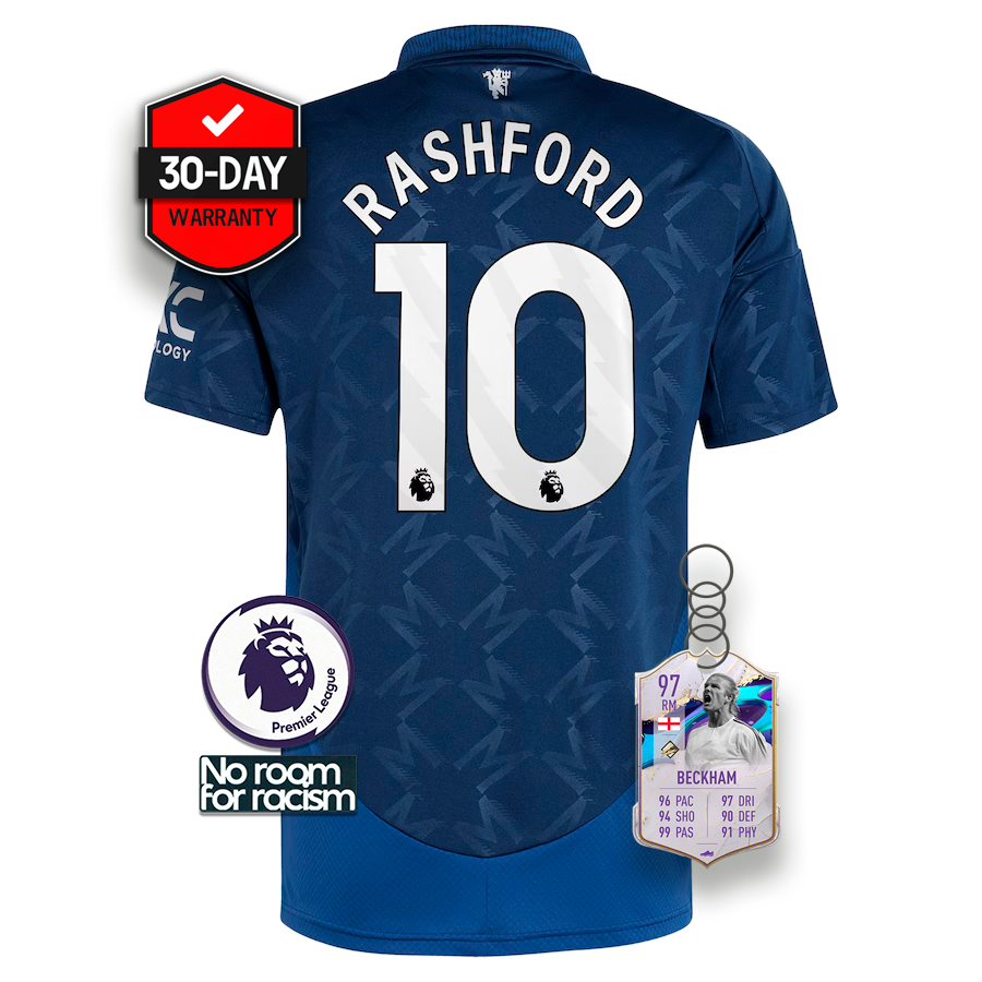 #10 RASHFORD Camiseta Manchester United Visitante 2024/2025