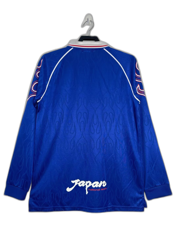 Camiseta Japón 1998 I Casa - Manga Larga Versión Retro