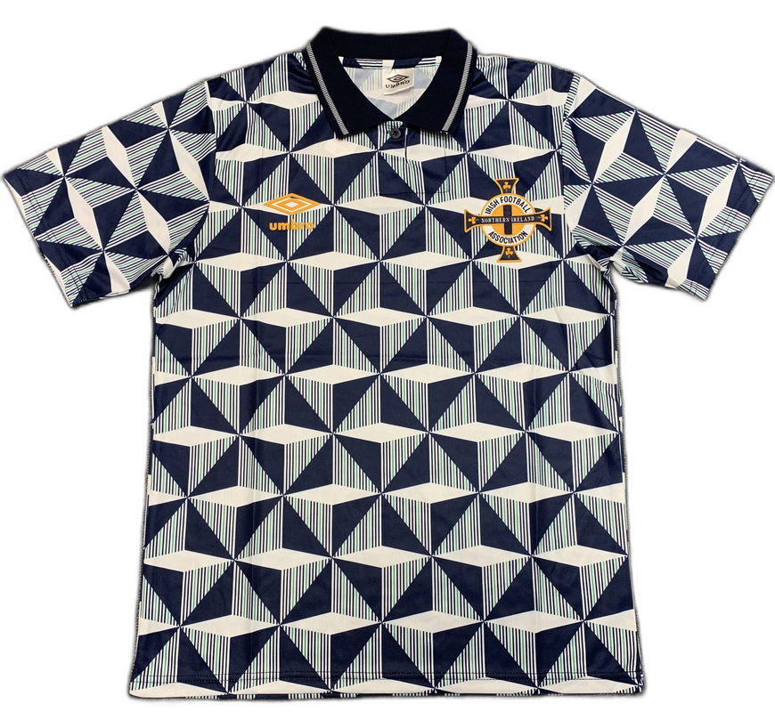 Camiseta Northern Irlanda 90/93 II Visitante - Versión Retro