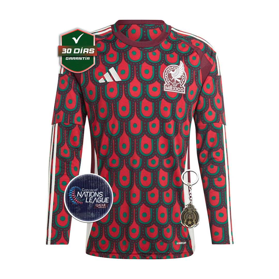 Camiseta México Long Sleeve Titular 2024/2025