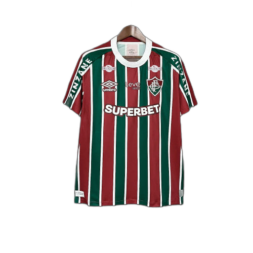 Camiseta Fluminense 25/26 I Casa - Todos los Patrocinios - Versión Aficionado